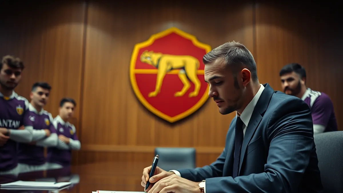 ACF Fiorentina pronta a ingaggiare Alessandro Romano dalla Roma